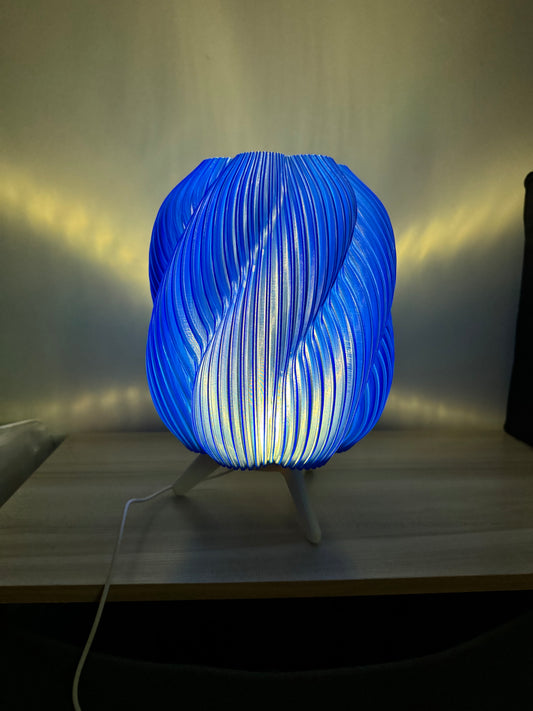 Swirl LED Lamp